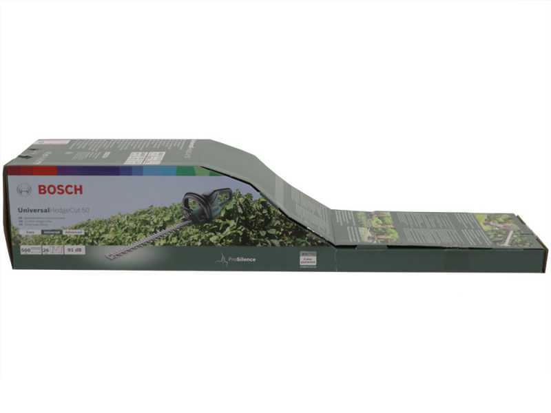 Bosch Universal Hedgecut 50 - Tagliasiepi elettrico con lama da 50 cm - 480W