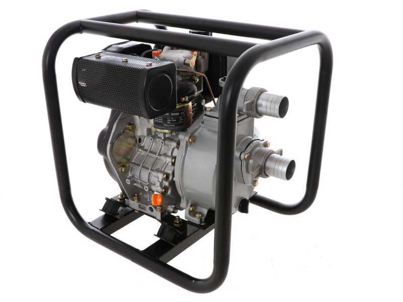BlackStone BD 5000 - Motopompa diesel autoadescante - Raccordi 50 mm