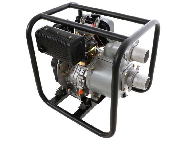 BlackStone BD 8000 - Motopompa diesel autoadescante - Raccordi 80 mm