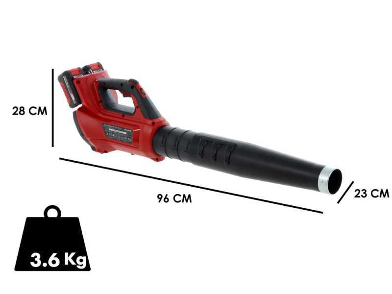 Einhell TURBO GE-LB 36/210 Li E - Soffiatore a batteria 2x18V/4Ah