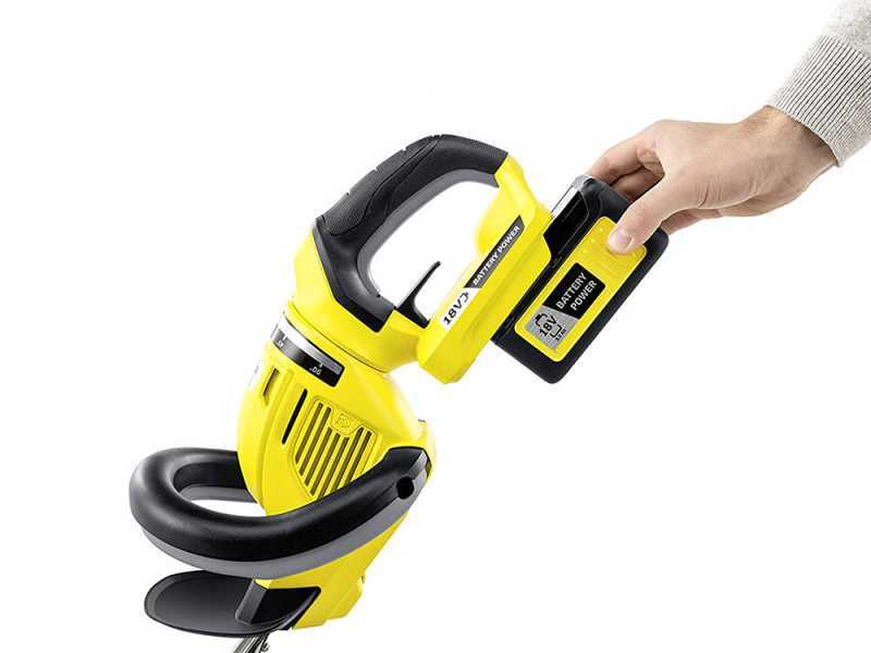 Karcher HGE 18-50 - Tagliasiepi a batteria 18V/2.5Ah - Lama da 50 cm