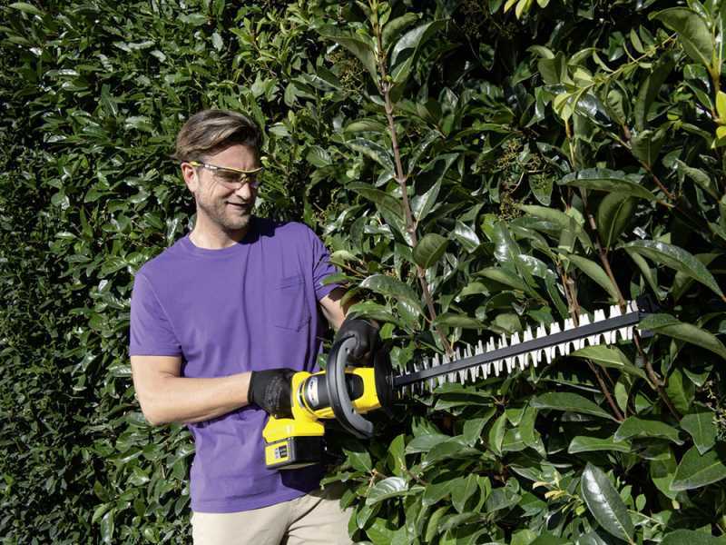 Karcher HGE 36-60 - Tagliasiepi a batteria 36V/2.5Ah - Lama da 60 cm