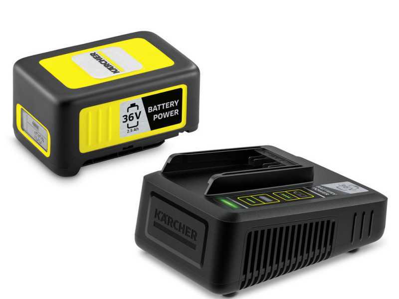 Karcher HGE 36-60 - Tagliasiepi a batteria 36V/2.5Ah - Lama da 60 cm