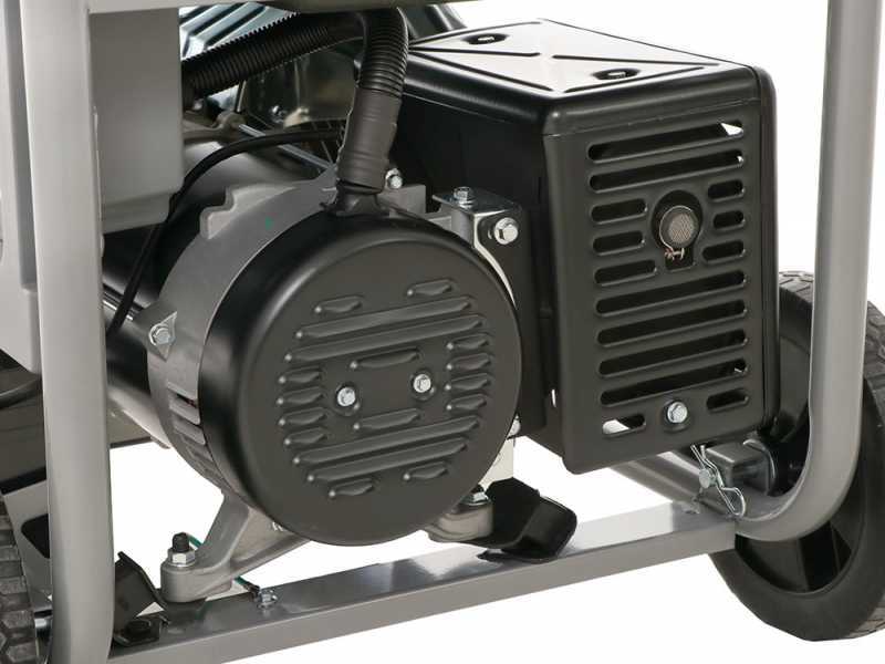 BlackStone BG 9050 - Generatore di corrente carrellato a benzina con AVR 6.6 kW - Continua 6 kW Full-Power