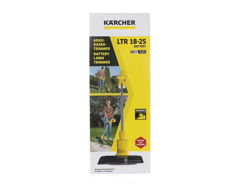 Karcher LTR 18-25 - Tagliabordi a batteria - 18V 2.5Ah
