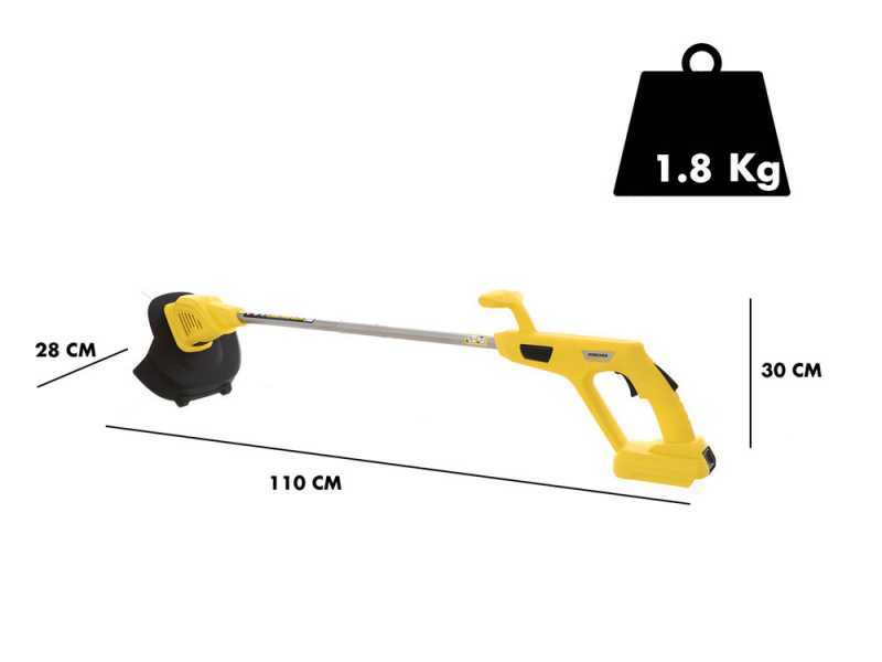 Karcher LTR 18-25 - Tagliabordi a batteria - 18V 2.5Ah