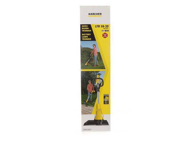 Karcher LTR 18-30 - Tagliabordi a batteria - 18V 2.5Ah