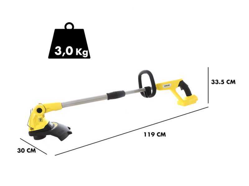 Karcher LTR 18-30 - Tagliabordi a batteria - 18V 2.5Ah