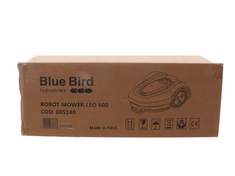 Blue Bird LEO 600 - Robot rasaerba con cavo perimetrale - Batteria al litio 28V 2 Ah