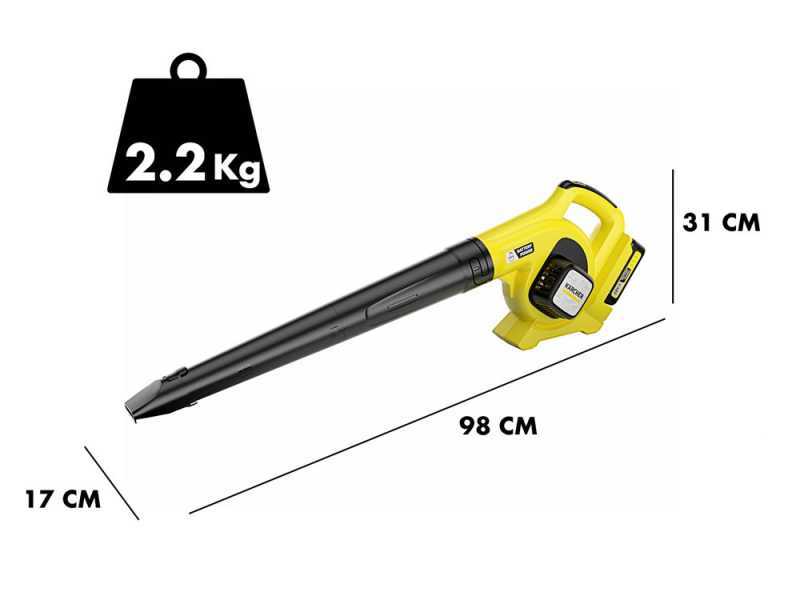 Karcher LBL 2 - Soffiatore a batteria al litio 18V
