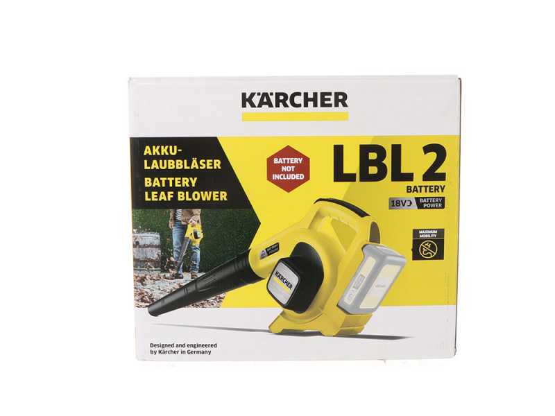 Soffiatore elettrico a batteria al litio Karcher LBL 2