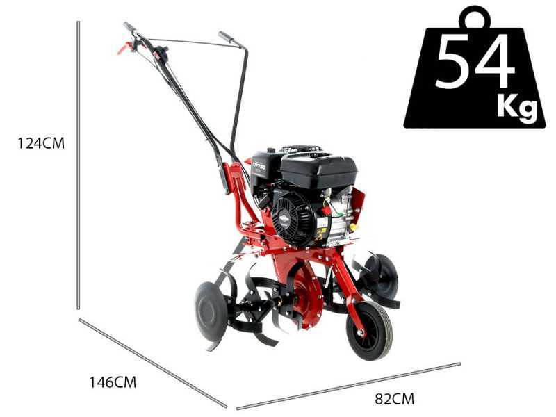 Motozappa Benassi BL355 B motore a benzina Briggs&amp;Stratton CR750 da 163cc - cambio marce 1+1