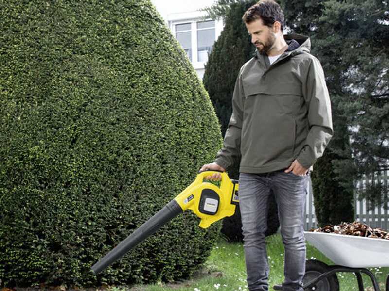 Karcher LBL 4 - Soffiatore a batteria per foglie - SENZA BATTERIE E CARICABATTERIE