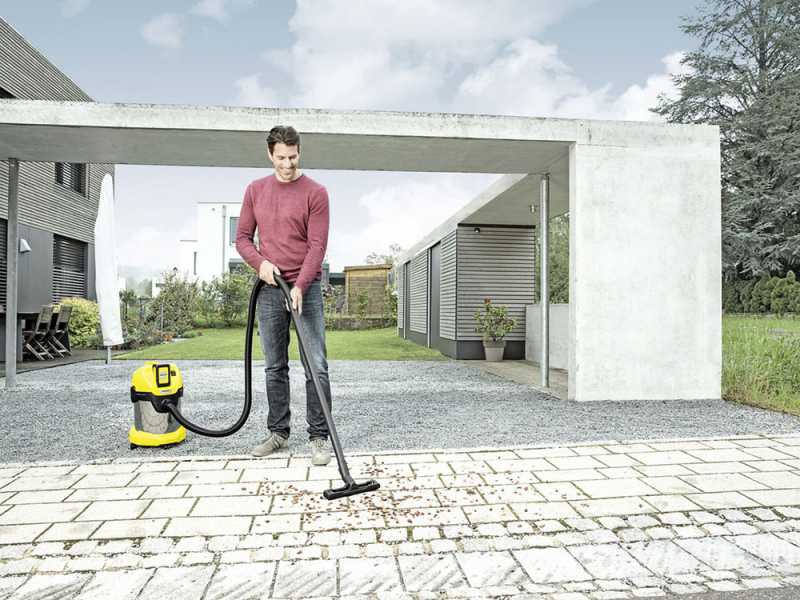 Karcher WD 3 Battery 36 V - Aspirapolvere multiuso a batteria - solidi liquidi e soffiatore