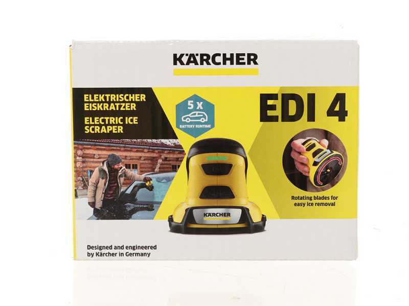 Sbrinatore rimuovi ghiaccio elettrico EDI 4 Karcher a batteria