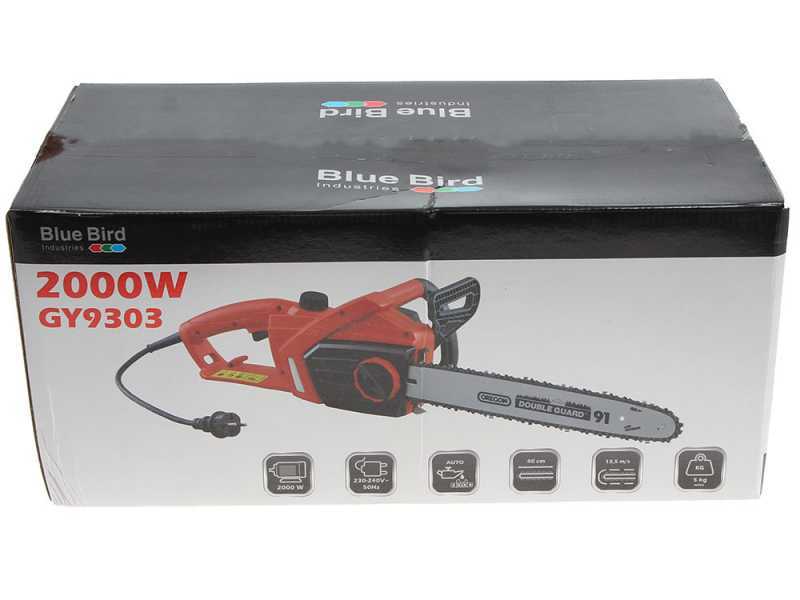 Blue Bird GY 9303 - Elettrosega da 2000 W - Lama da 40cm