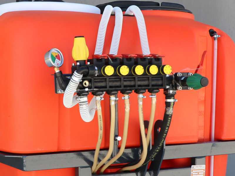 Dal Degan MANDA EXTRA 400 L - Gruppo botte per diserbo a trattore - Barra da diserbo 10m - Pompa BP 60K