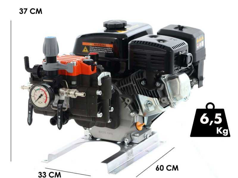 Comet MP 30 - Pompa irrorazione a scoppio con pompa - Motore Loncin G200F