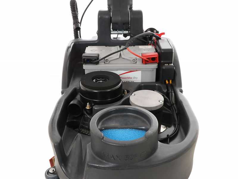 Lavor L1 36B - Lavapavimenti a batteria senza fili - 3 in 1: lava, asciuga e aspira