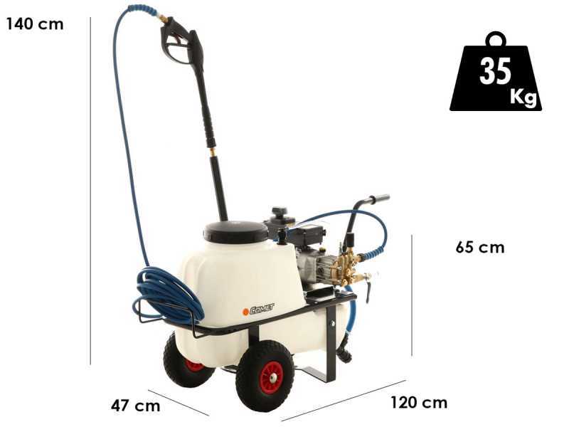 Carrello per nebulizzazione Comet KWB 50E MISTING - motore monofase elettrico