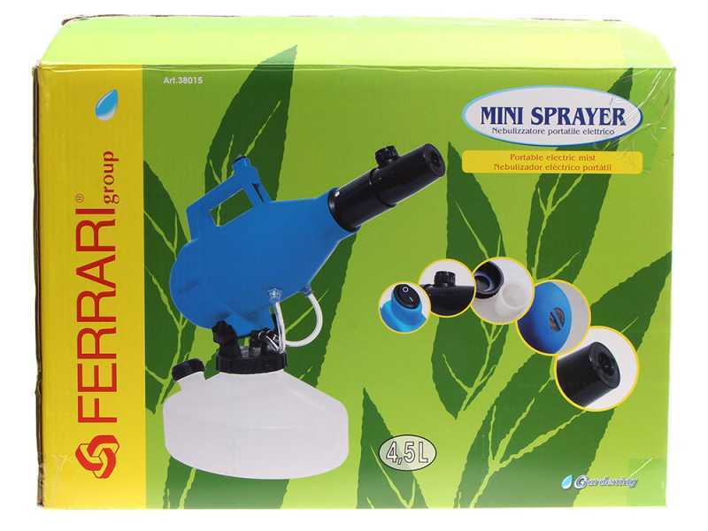 Ferrari Group Mini Sprayer EL 4.5 - Nebulizzatore portatile elettrico - 230V