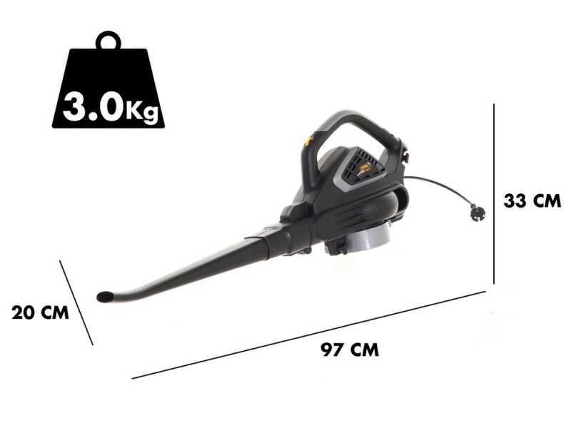 Alpina ABL 2.6 E - Soffiatore aspiratore per foglie elettrico
