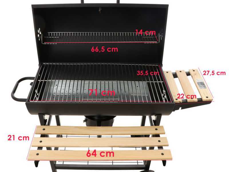 Royal Food CB 450 - Barbecue a carbone