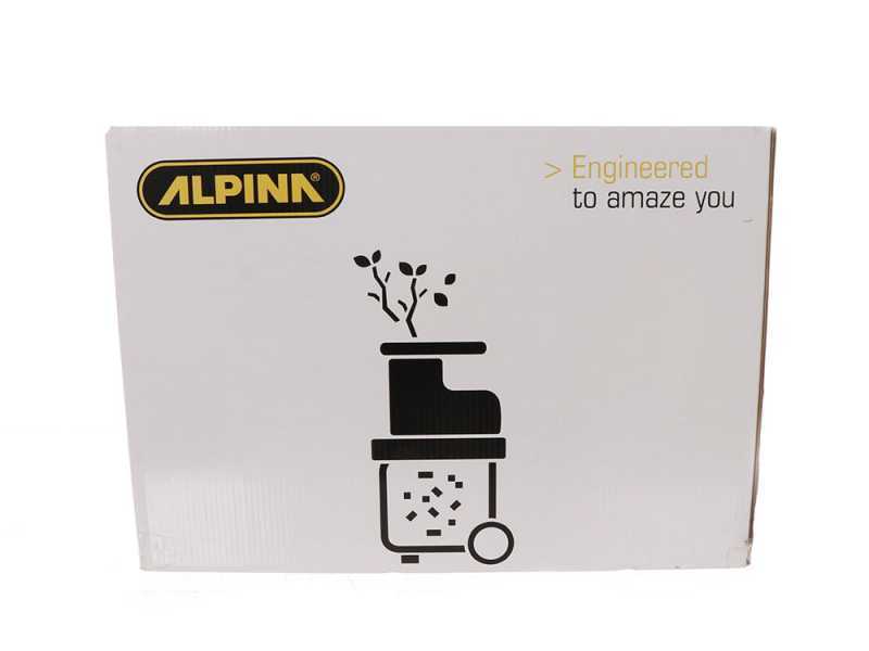 Alpina ACH 2.2 - Biotrituratore elettrico - con sacco di raccolta e lame reversibili