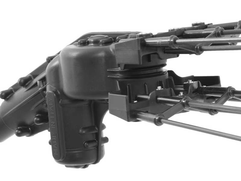 Aima Twist Plus 2.0 - Abbacchiatore elettrico 230/330 cm a batteria tipo auto con cavo in dotazione - Asta fissa + Prolunga