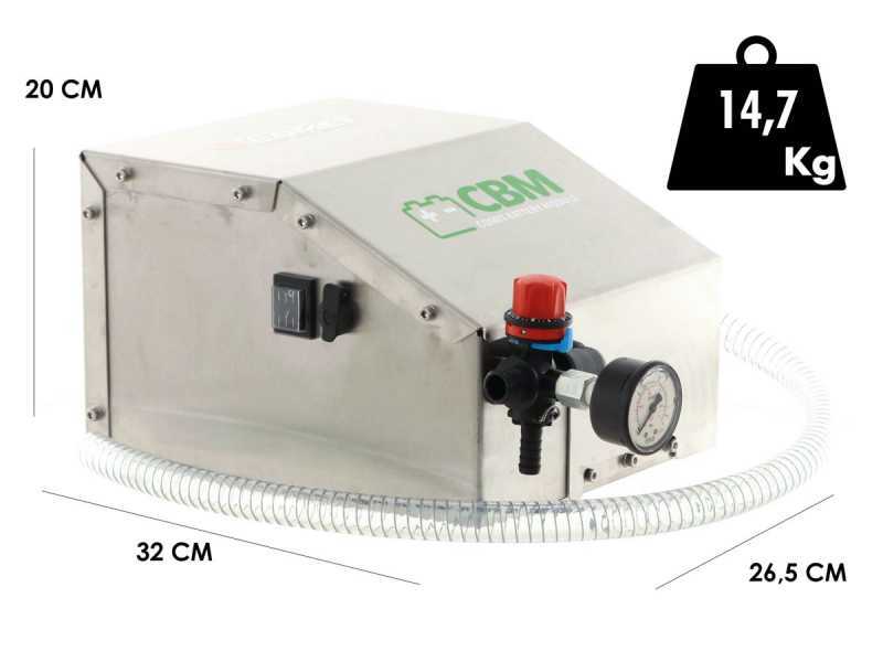 Comet CBM 1200 HP - Kit pompa a batteria per irrorazione e carrello - 55L
