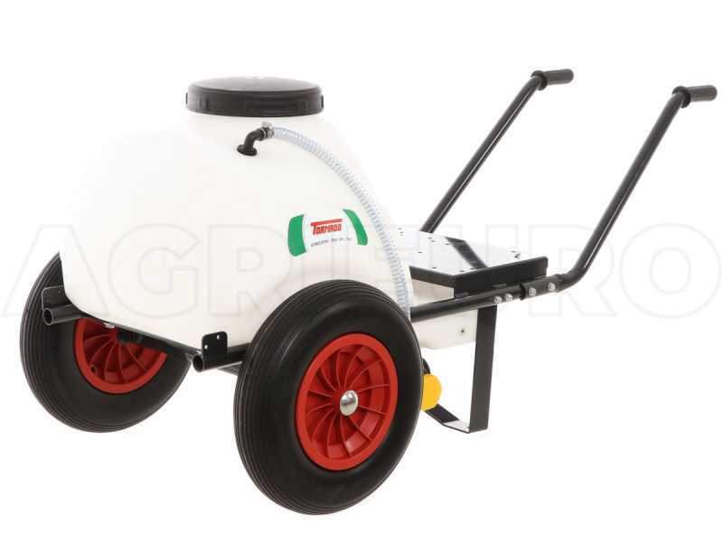 Comet CBM 1200 HP - Kit pompa a batteria per irrorazione e carrello - 120L