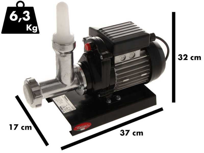 Reber N.3 9600N-8410N - Torchio per pasta con motore elettrico ad induzione 450W