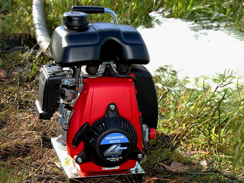 Honda WX15T - Motopompa a scoppio autoadescante - Raccordi 40 mm