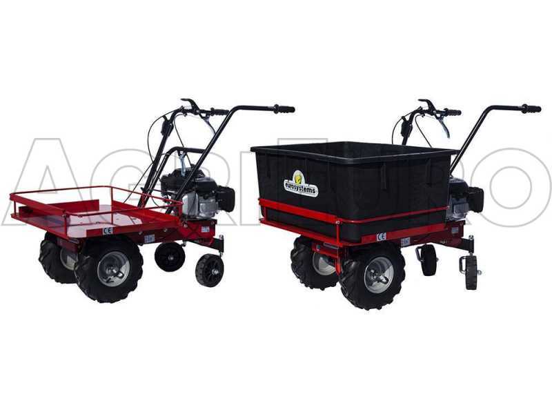 Eurosystems Carry - Carriola a motore trazionata con motore Honda GCVx 170