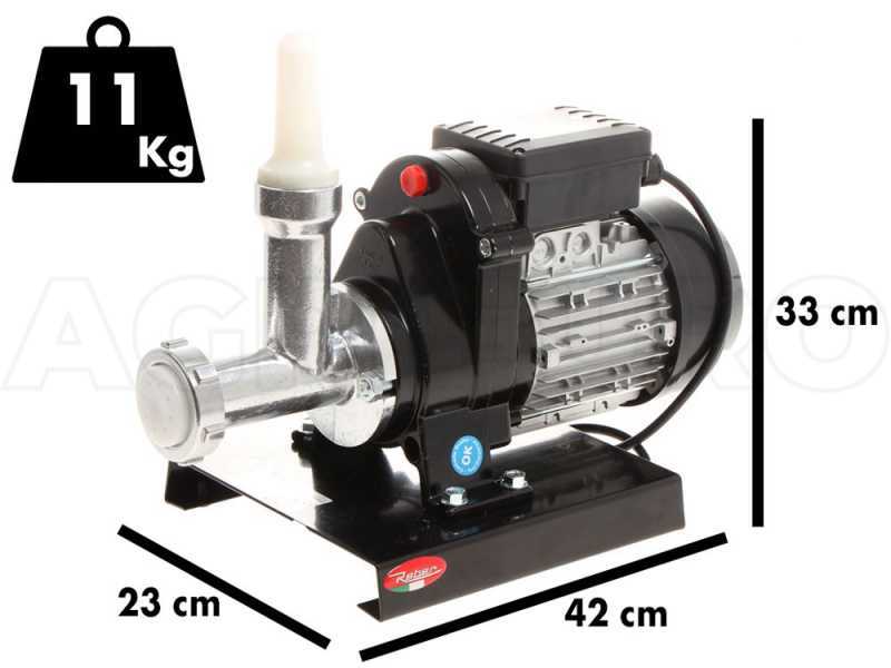 Reber N.5 9601N-8400N - Torchio per pasta con motore elettrico ad induzione 500W