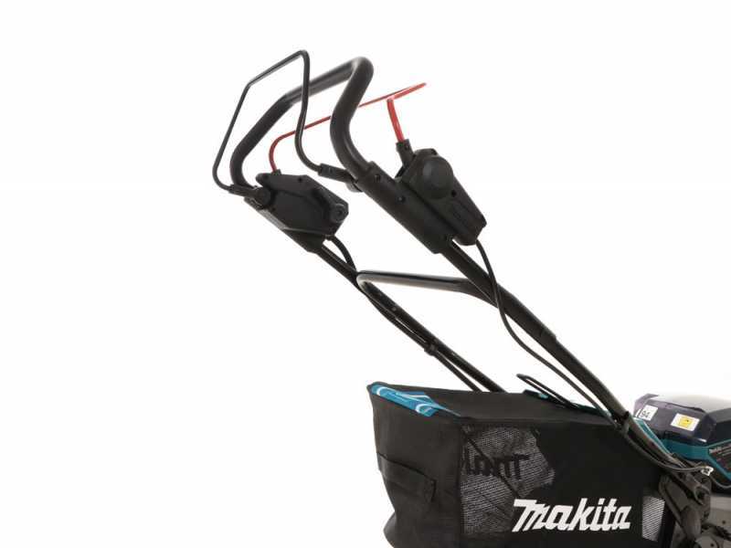 Makita DLM462PT4 - Tagliaerba semovente a batteria - 4x18V/5Ah - Taglio 46 cm