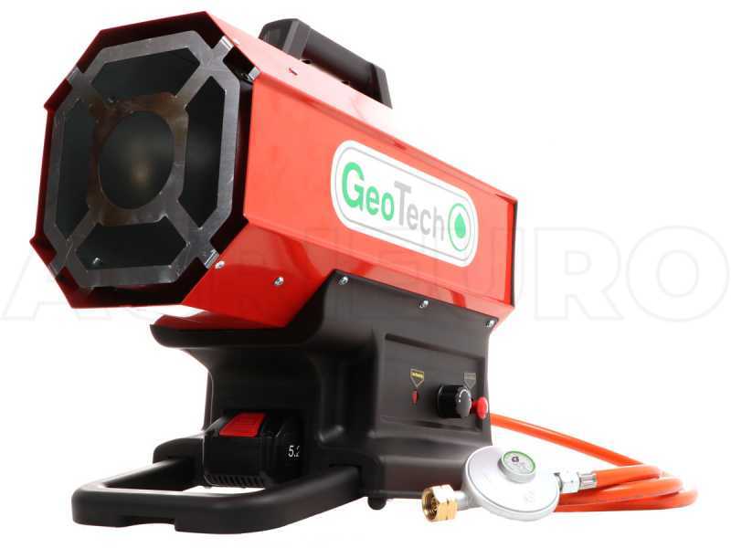 Geotech BGH 2000 I - Generatore di aria calda a gas - 18V a batteria