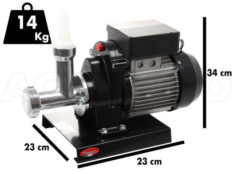 Reber 9602N-8400N - Torchio per pasta con motore elettrico ad induzione 600W