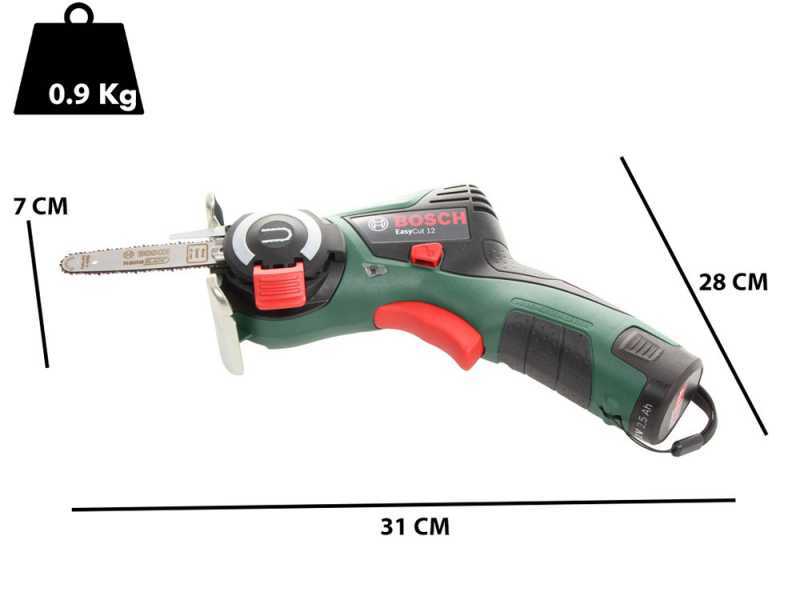 Bosch EasyCut 12 - Seghetto potatore NanoBlade a batteria