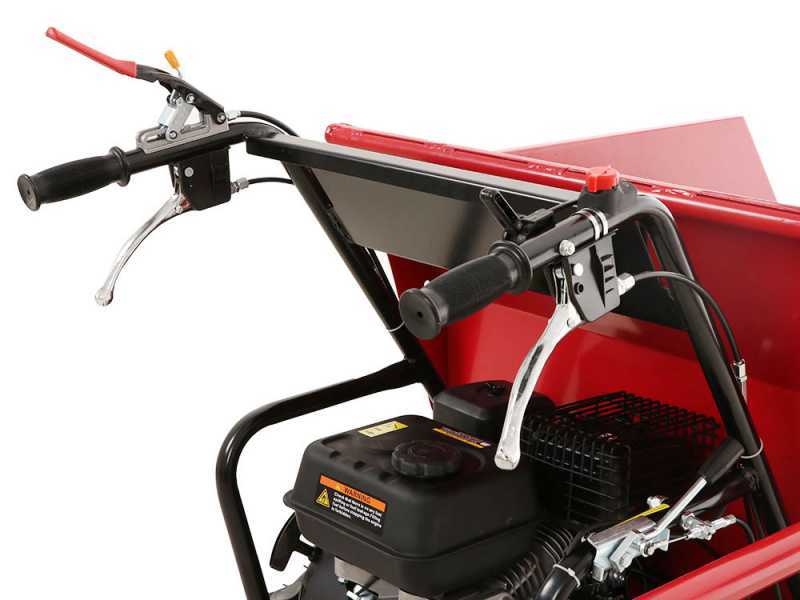 GeoTech-Pro GEOTRAK 500 - Motocarriola cingolata cassone dumper 500Kg
