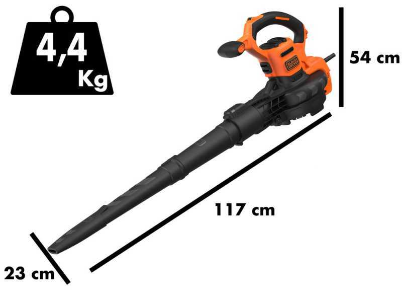 Black &amp; Decker BEBLV300 - Soffiatore aspiratore elettrico 3in1