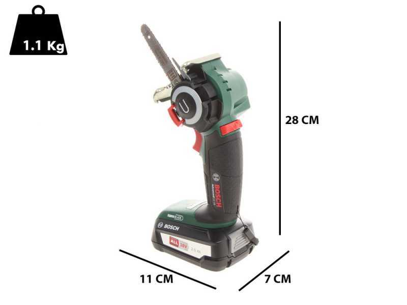 Bosch AdvancedCut 18 - Seghetto potatore NanoBlade a batteria - lama da 65 mm