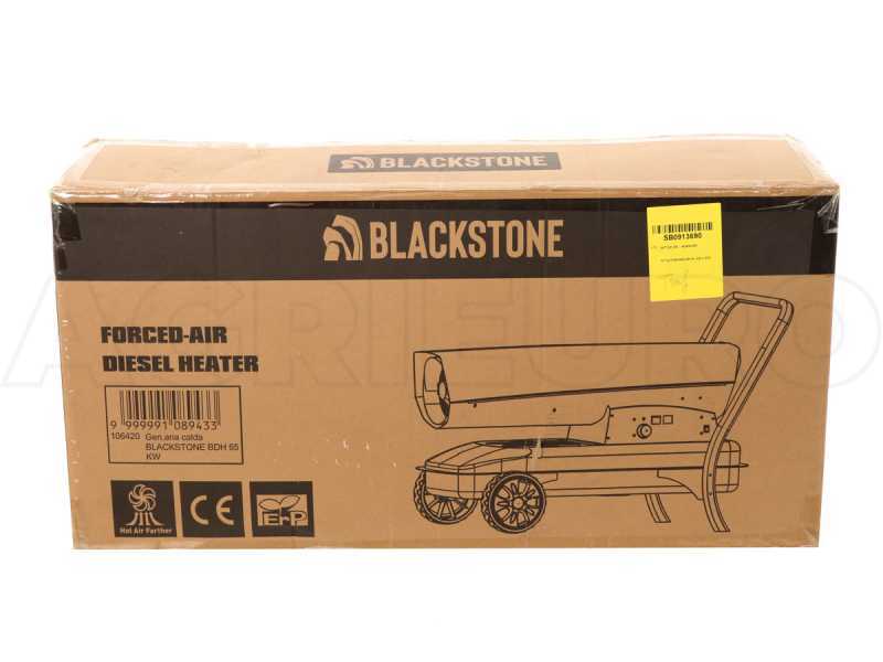 BlackStone BDH - Generatore di aria calda diesel - A combustione diretta - 65 KW