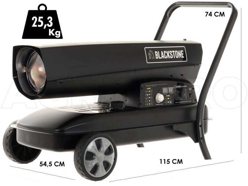 BlackStone BDH - Generatore di aria calda diesel - A combustione diretta - 65 KW