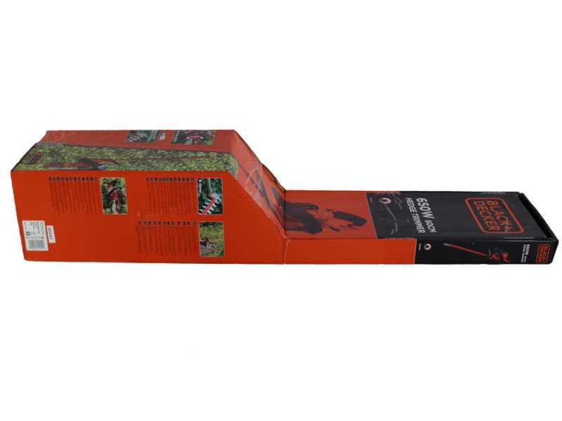 Black &amp; Decker BEHTS551-QS - Tagliasiepi elettrico con lama da 60 cm - 650W