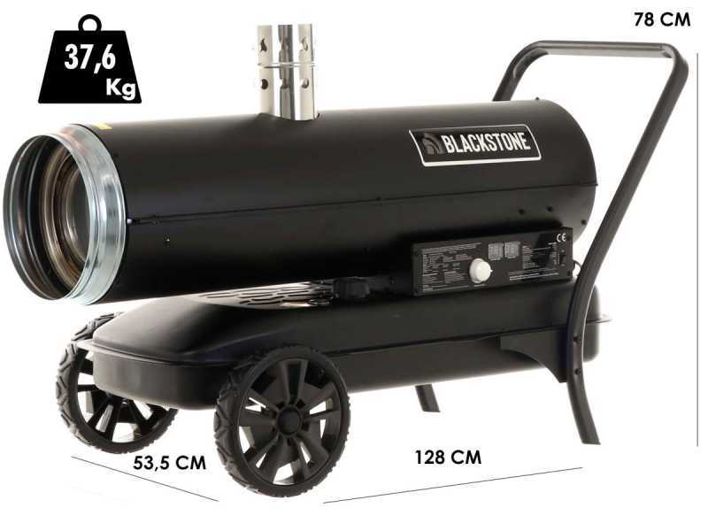BlackStone i-BDH 50 KW - Generatore di aria calda diesel - A combustione indiretta - 50 KW