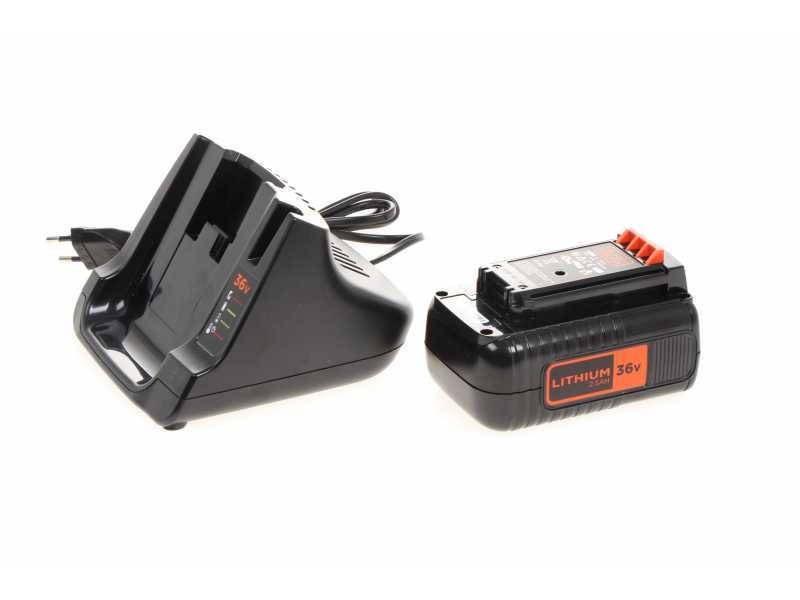 Black &amp; Decker BCHTS3625L1 - Tagliasiepi a batteria 36V/2.5Ah - Lama da 55 cm