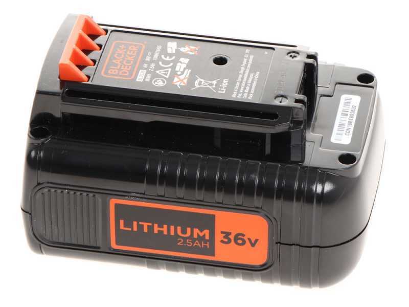 Black &amp; Decker BCHTS3625L1 - Tagliasiepi a batteria 36V/2.5Ah - Lama da 55 cm