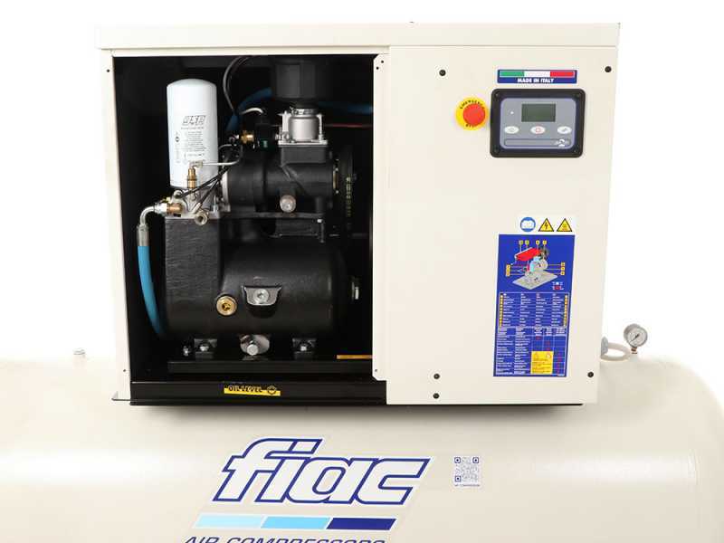 Fiac New Silver 15/500 - Compressore rotativo a vite - Pressione max 10 bar