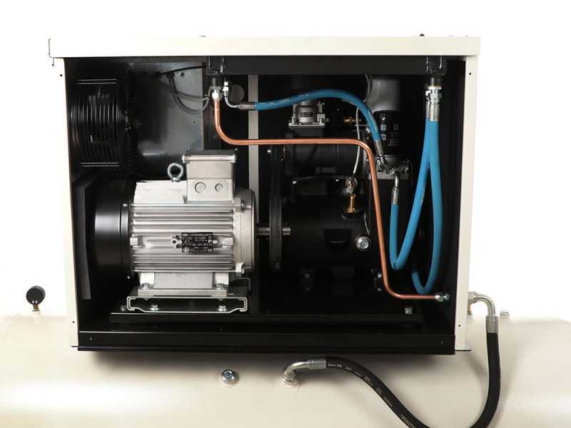 FIAC New Silver 15/500 - Compressore rotativo trifase a vite silenziato - Motore 15 HP 